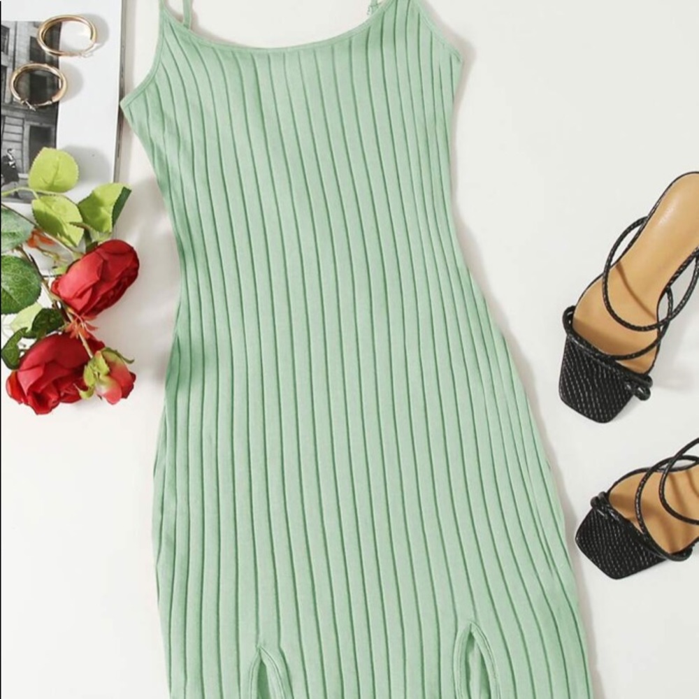 Shein Mint Mini Dress